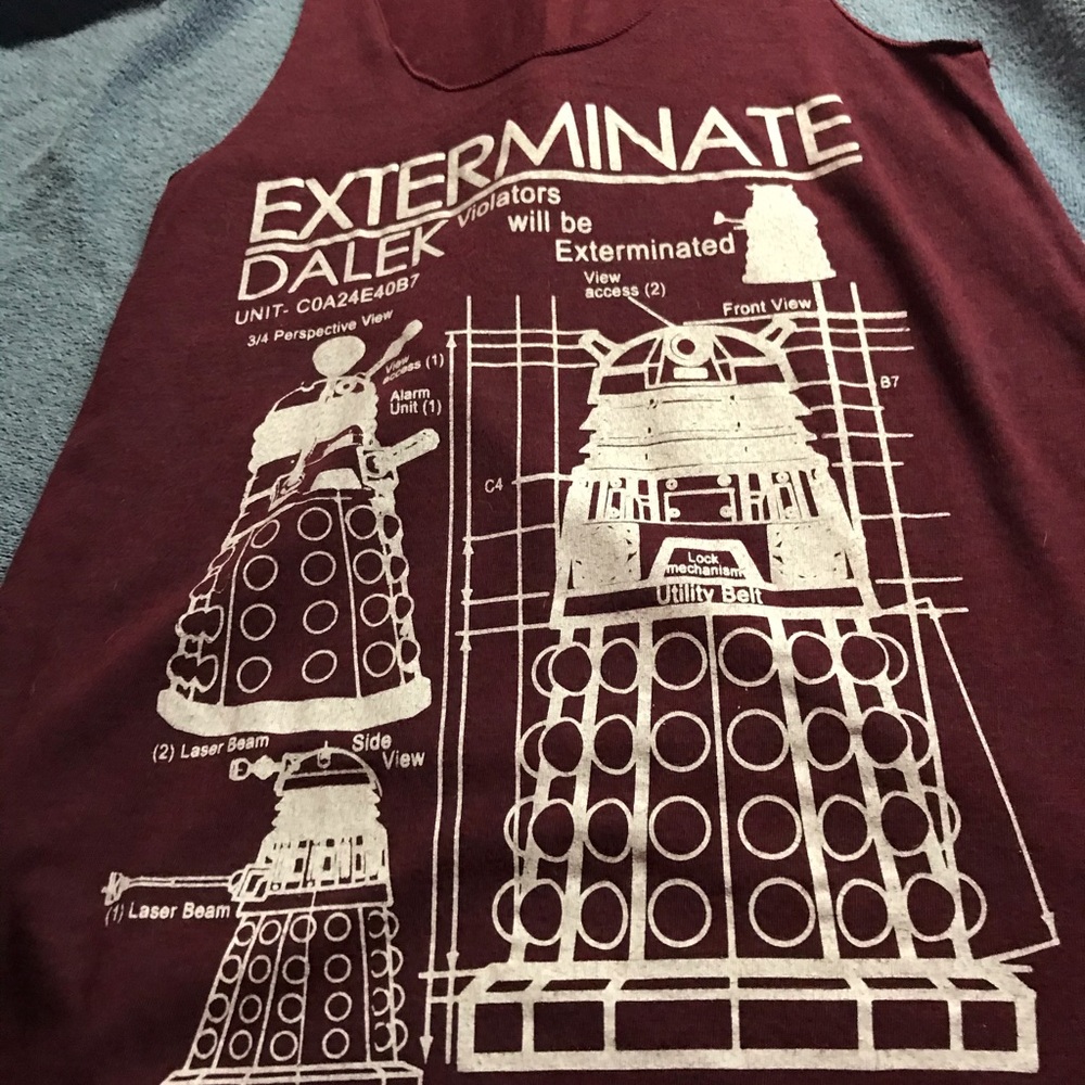 RARE!! Dr Who Dalek tank